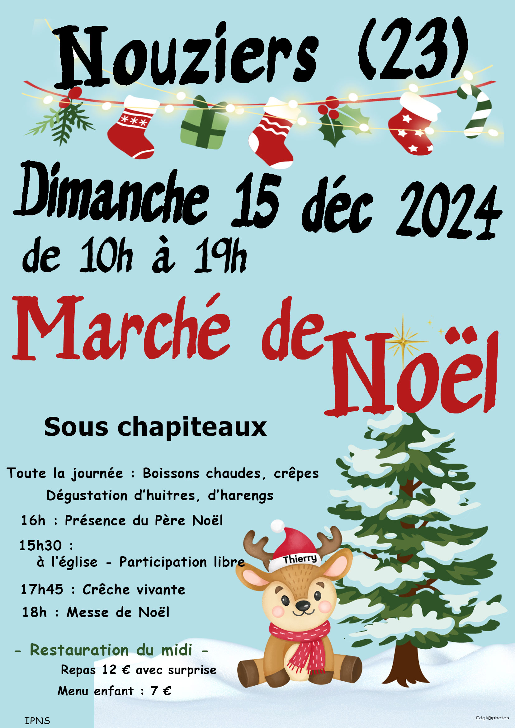 Affiche noel 2024